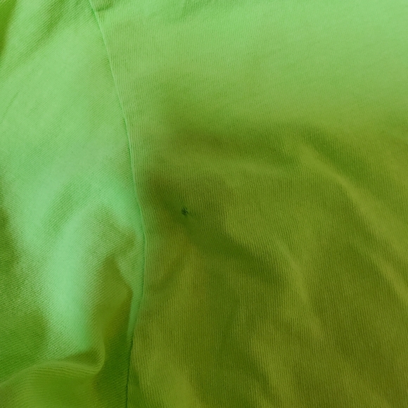 Ecocycle Long Sleeve Tee Shirt Size L Neon Green New - Picture 11 of 11